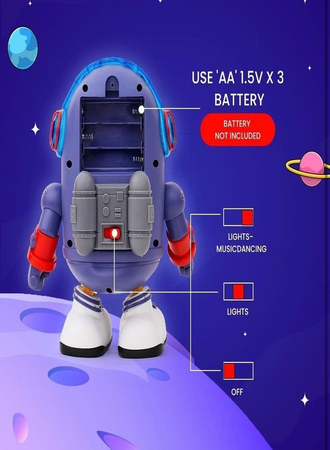 BRAVIADECOR BRAVIA Space Duck Dancing Robot Toy for Kids | Dancing Duck Toy with Music and Flashing Lights | Early Learning Motor Skills Development Toy 16 - Image 5